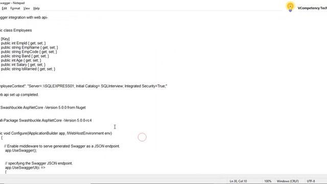 Integrate Swagger with Web API Core 3.1 смотреть онлайн