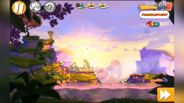 Angry Birds 2 AB2 Mighty Eagle Bootcamp (MEBC) - Season 33 Day 6 (Bubbles + Stella) смотреть онлайн