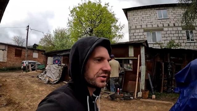 Что то пошло не так, заливаем монолитную плиту перекрытия. Гидроизоляция. смотреть онлайн