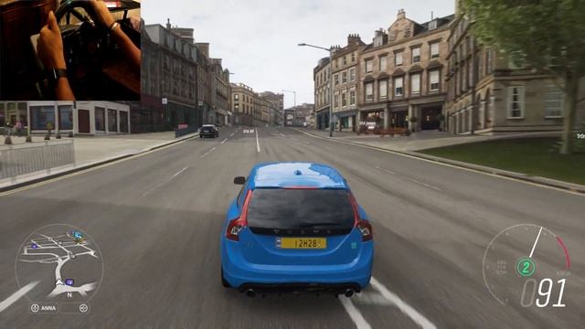Volvo V60 - Forza Horizon 4 | Logitech g29 gameplay смотреть онлайн