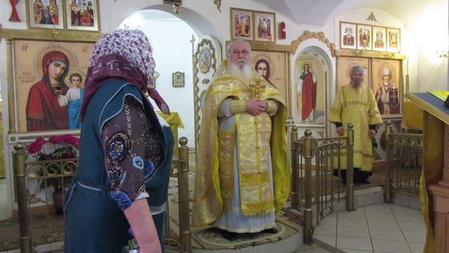 Поздравление батюшки Александра с 15-летием хиротонии. смотреть онлайн