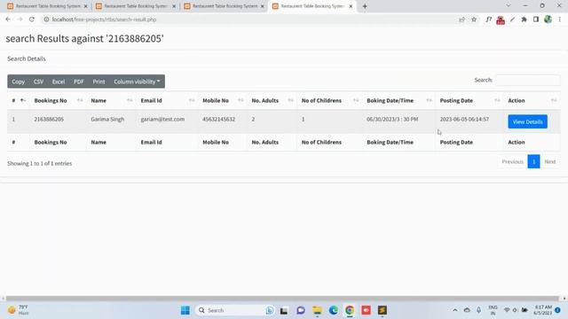 Restaurant Table Booking System using PHP and MySQL | PHPGurukul смотреть онлайн