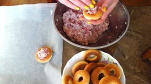 Как приготовить фаршированные БУБЛИКИ с мясом в духовке. Рецепт бубликов с фаршем БЕЗ РАЗМАЧИВАНИЯ!