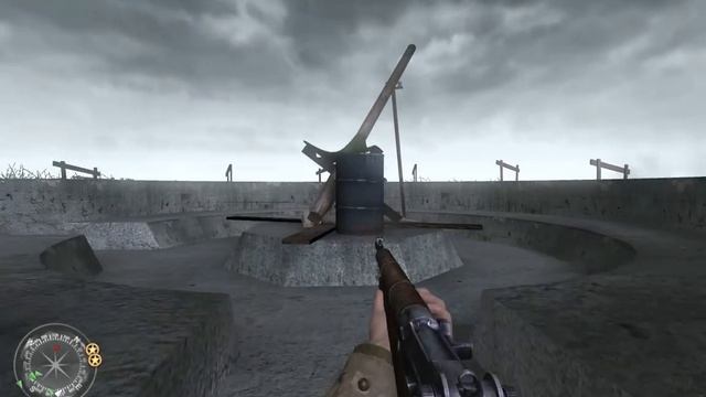 Call of Duty 2,Вторая Мировая,Высадка в Нормандии,серия 9 смотреть онлайн