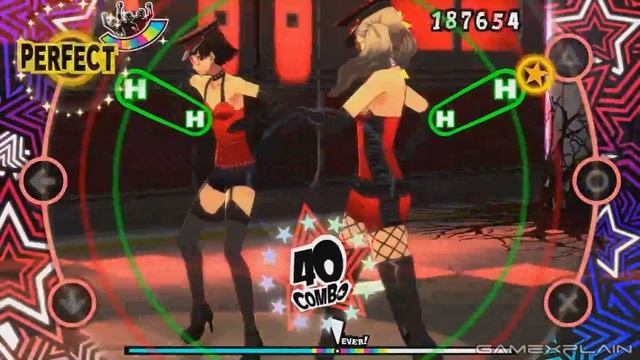 Persona 5: Dancing in Starlight - Rivers in the Desert Remix (Normal Mode) смотреть онлайн