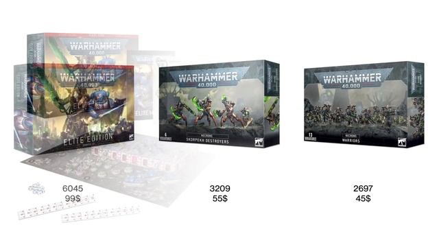 СТРАННЫЕ ЦЕНЫ GAMES WORKSHOP для WARHAMMER 40000 смотреть онлайн