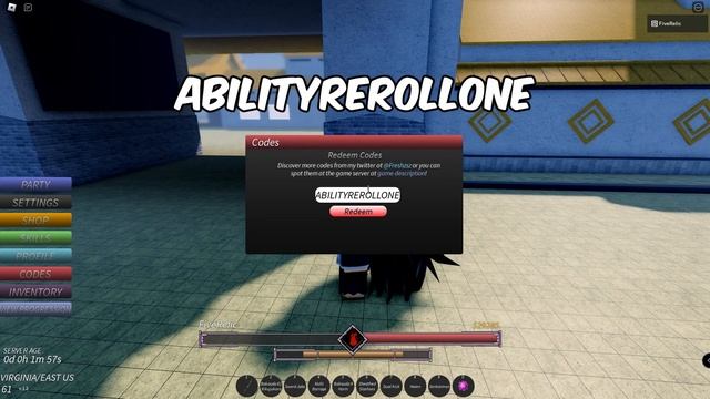 ALL ABILITY REROLL CODES + PRIVATE SERVER CODE in PROJECT MUGETSU смотреть онлайн