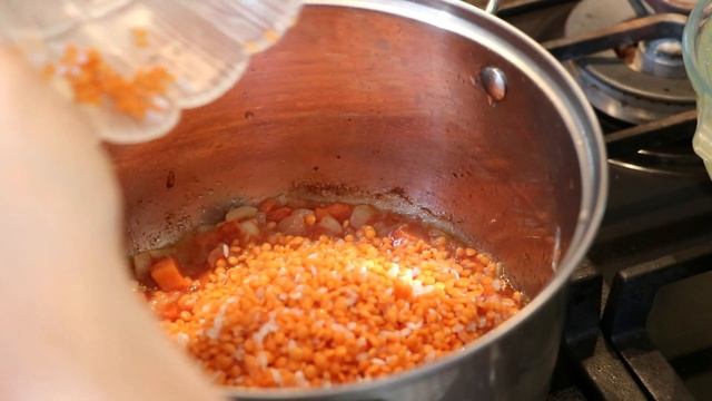 Суп-пюре из чечевицы с рисом смотреть онлайн