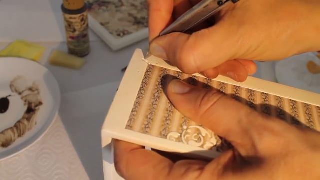 Создание трещин и сколов. Ольга Жебчук смотреть онлайн