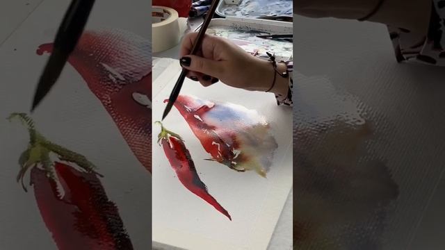 Акварель #онлайнобучение #рисование #shortvideo #shortsyoutube #арт #скетчинг #акварель #watercolor смотреть онлайн