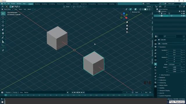за 15 мин всё об ORIGIN и 3D CURSOR в Blender 3.0 . Что это и как этим пользоваться. смотреть онлайн