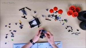 'LEGO Technic 42054: CLAAS XERION 5000 TRAC VC' Unboxing, Parts List, Speed Build & Review