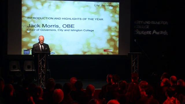 Jack Morris' Key Highlights of the Year - City and Islington College Student Awards Ceremony смотреть онлайн