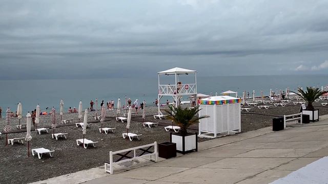 АДЛЕР. Съездили на пляж "Бархатные Сезоны" +27С. 20.06.2020г. © смотреть онлайн