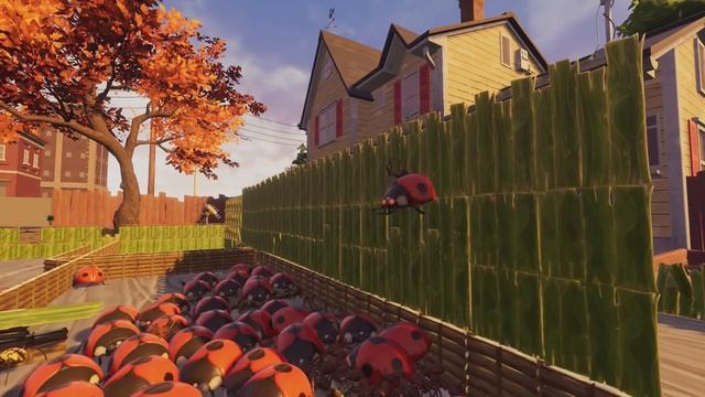 GROUNDED BUG BATTLE! 100 SOLDIER ANTS VERSUS 100 LARVAE VS 50 LADYBUGS! смотреть онлайн