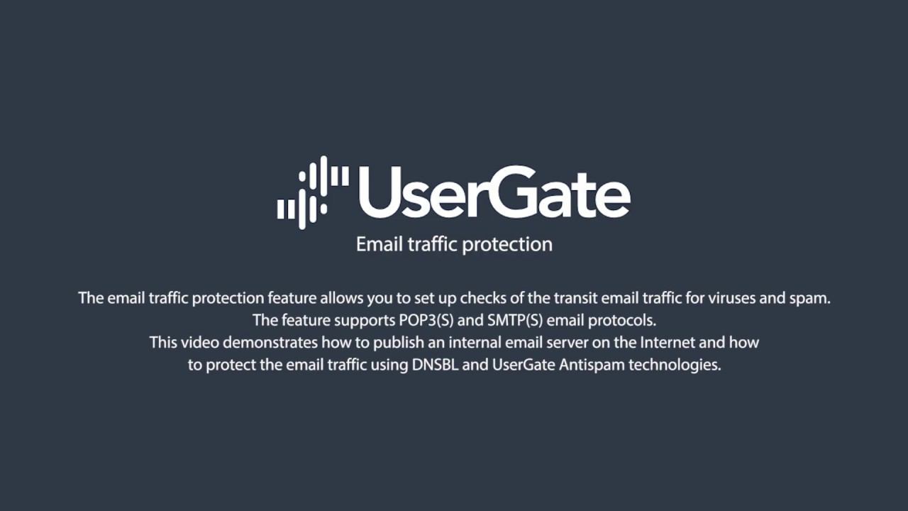 UserGate 5. Email traffic protection смотреть онлайн