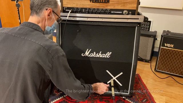 Mic Placement for Electric Guitar, Shure SM81 смотреть онлайн