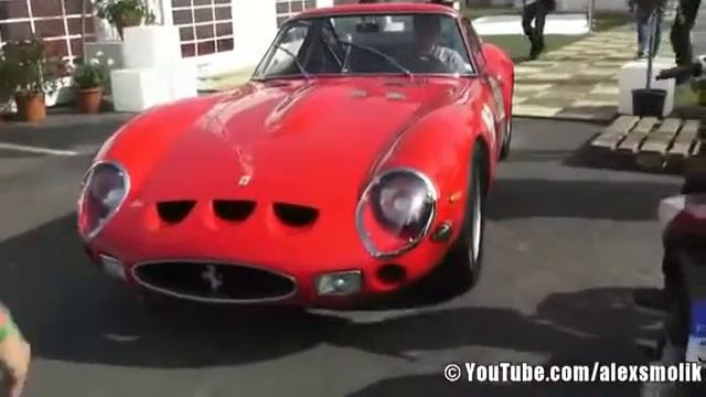 retro ferrari 1962 Ferrari 250 GTO old ferrari exclusive смотреть онлайн