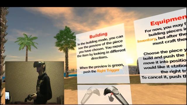 Выживание на коне,на райском острове! - Castaway VR-в шлеме виртуальной реальности(HTC Vive) смотреть онлайн