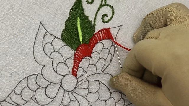 Bordado brasileño muy fácil y sencillo para principiantes смотреть онлайн