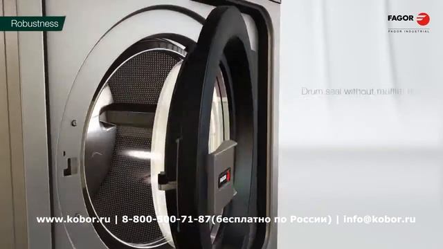Стиральные машины Compact от Fagor Industrial | Видео от Кобор смотреть онлайн