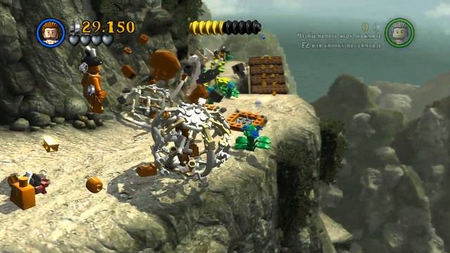 LEGO Pirates of the Caribbean Прохождение - Часть 6 - ПЕЛЕГОСТО смотреть онлайн