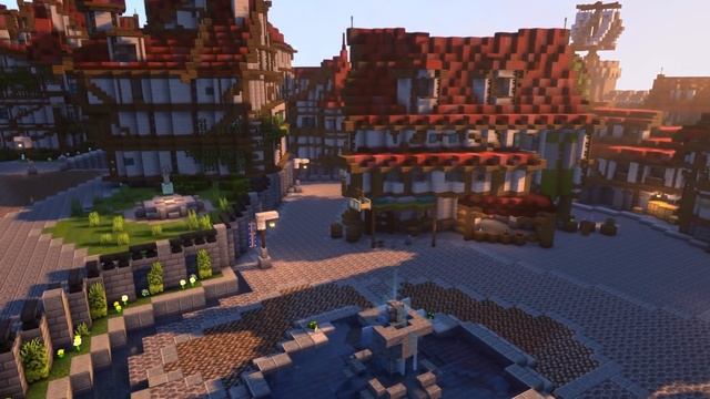 We made the ENTIRE City of Mondstadt from Genshin Impact in Minecraft! | 1:1 Scale смотреть онлайн