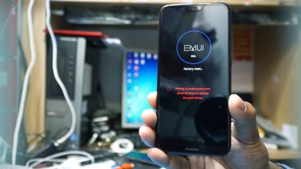 Huawei P20 lite hard reset |  password remove