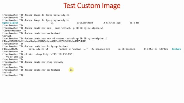 33 Test Custom Docker Image | Kubernetes Tutorial for Beginners смотреть онлайн