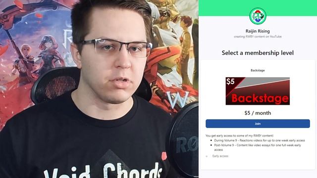 Channel Update! - Patreon, RWBY Volume 9, and RWBY: Arrowfell смотреть онлайн