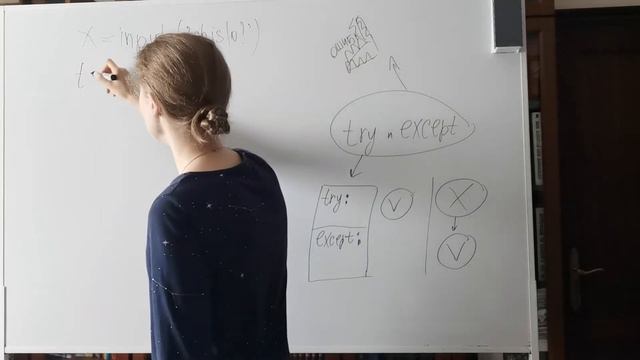 Конструкция try and except в Python / Конструкция try and except в Питоне смотреть онлайн