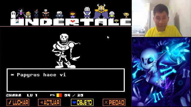LA PELEA CONTRA PAPYRUS UNDERTALE смотреть онлайн