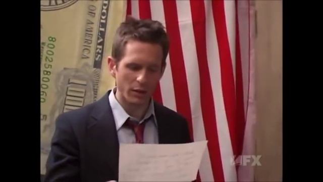 The Gang Runs for Office - Charlie's Dyslexic Speech смотреть онлайн