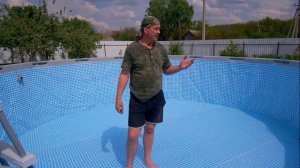 Установка Каркасного Бассейна от начала и до конца