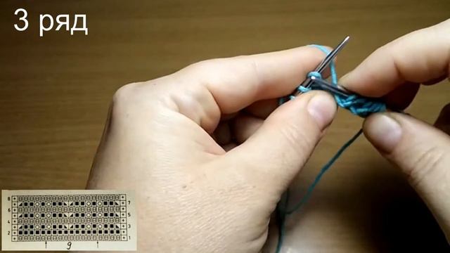 вязание ажурного узора спицами смотреть онлайн