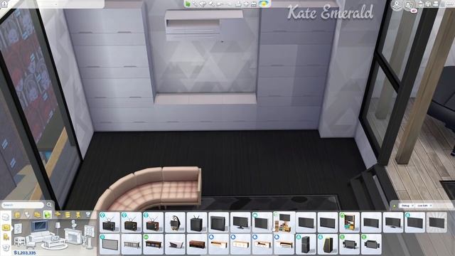 PENTHOUSE: Dream Home Decorator build [No CC] - Sims 4 Speed Build | Kate Emerald смотреть онлайн