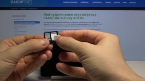 Как вставить SIM и SD карты в Samsung Galaxy A32 / Найти слоты