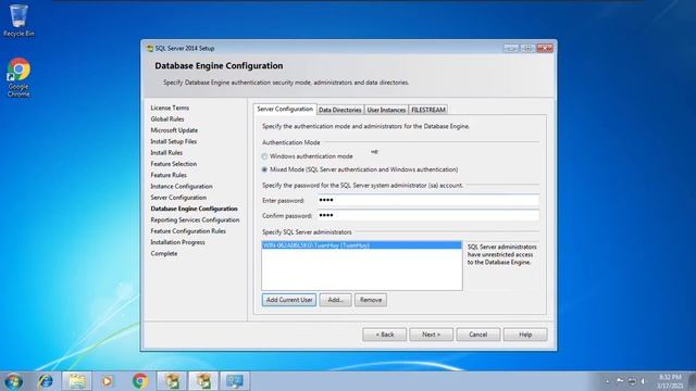 Hướng dẫn cài đặt SQL Server Management Studio 2014 trên VMware смотреть онлайн