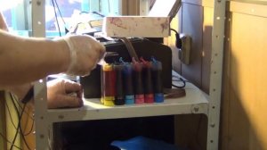 ЗАПРАВКА СНПЧ ПРИНТЕРА EPSON