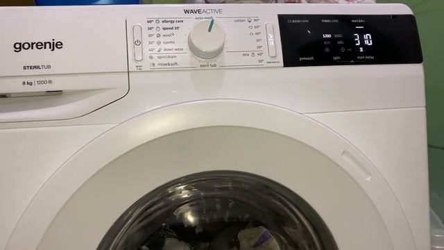 Gorenje WaveActive Cottons 90 Sensing + Time Drop?! смотреть онлайн
