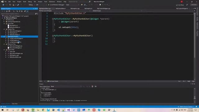 029 - Qt Custom Widget, Qt Central Widget and QHBoxLayout смотреть онлайн