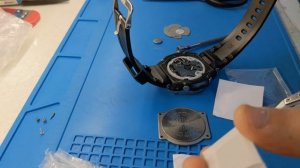 Замена аккумулятора в часах G-SHOCK GST-W1100
