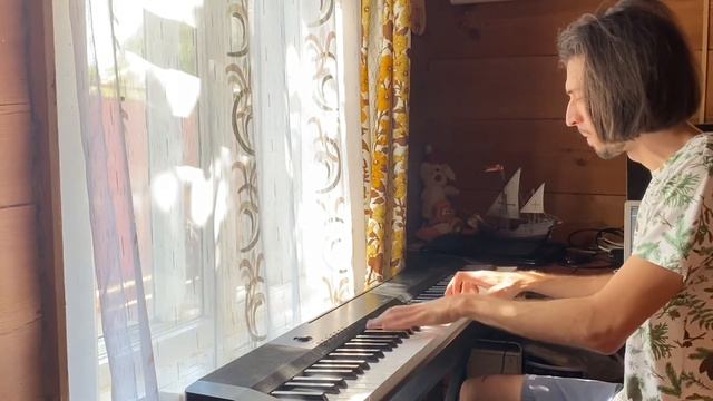 👀«ЯЛЕ, ИРКЭМ (Кара кузенэ генэ)» на пианино смотреть онлайн