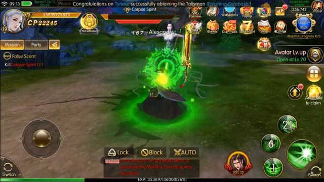 Legend Of Wuxia 3D MMORPG #2 Gameplay Первый взгляд Обзор Летсплей (Android,iOS,APK) Игра за Wraith
