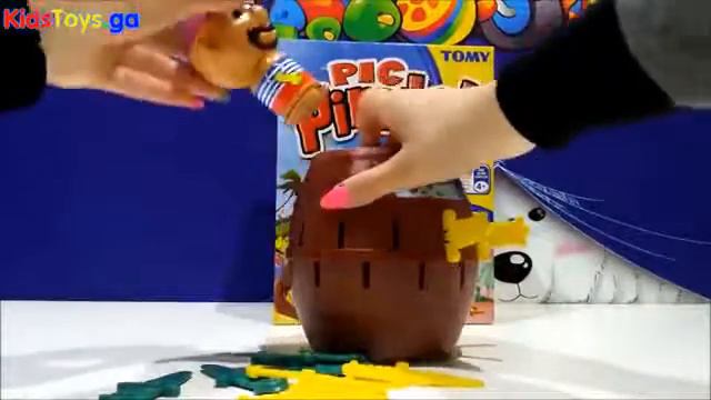 Tomy Super Pirate Pop Up Pirate Game For 4 Players From Tomy Toys - The Toys Creative For Kids смотреть онлайн