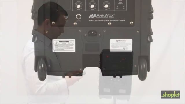 AmpliVox SW800: Titan Wireless Portable PA System, 100 W Amplifier смотреть онлайн