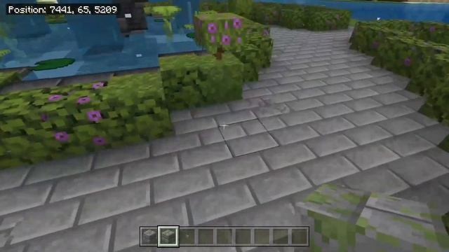 Уютный и Атмосферный Парк с Фонтаном в Minecraft 1.18 смотреть онлайн