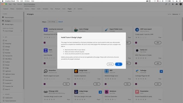 How to Install and Use Icons 4 Design in Adobe XD смотреть онлайн