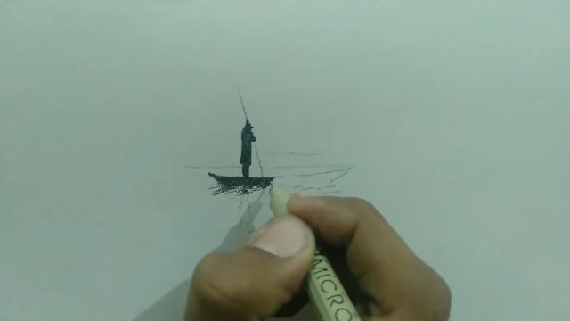 Men with Boat Dot Work By Safi смотреть онлайн