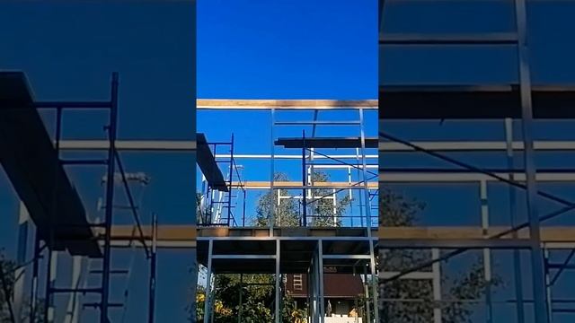 Строим дачный дом 6×6. Своими руками. Потолок 2 этаж. смотреть онлайн